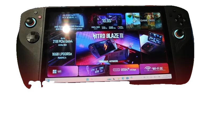 Nitro Blaze 11 gaming handheld