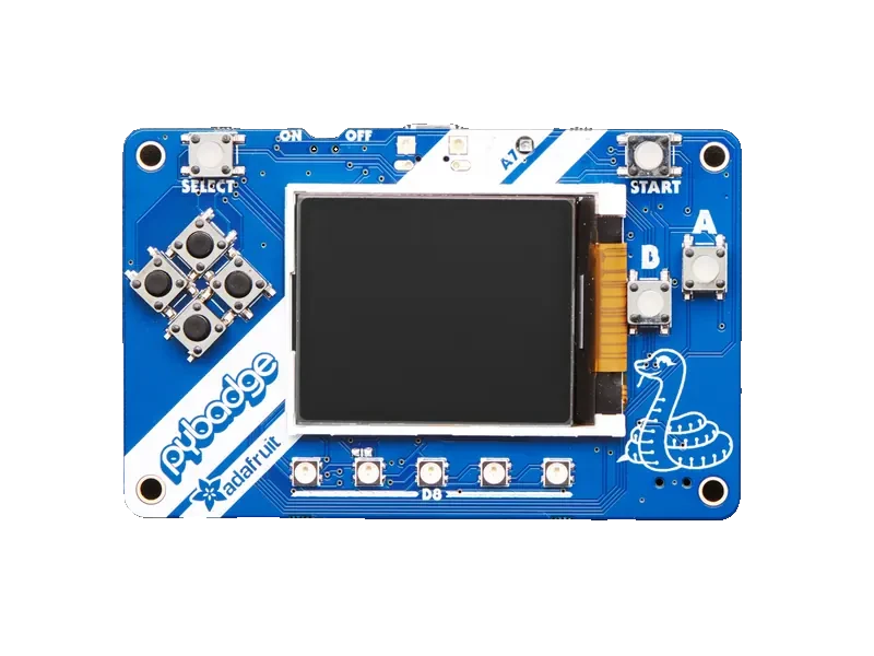 Adafruit PyBadge gaming handheld