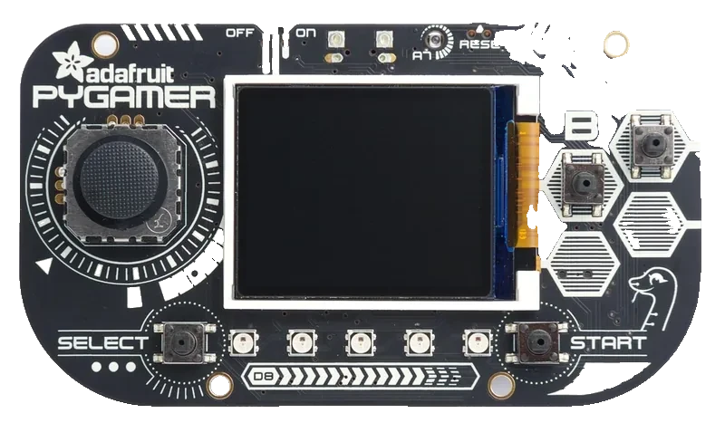Adafruit PyGamer gaming handheld