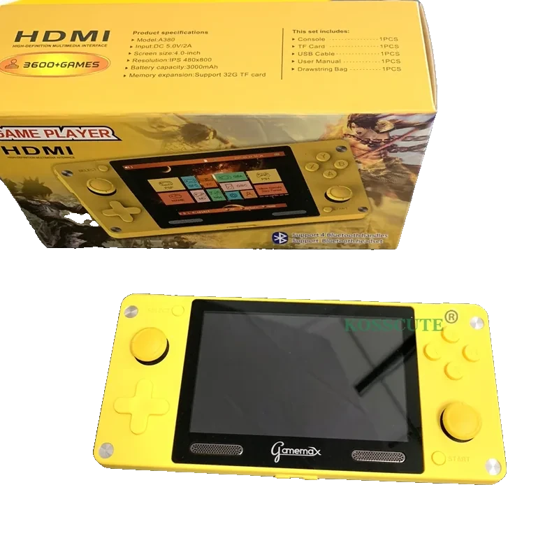 A380 / GameMax gaming handheld