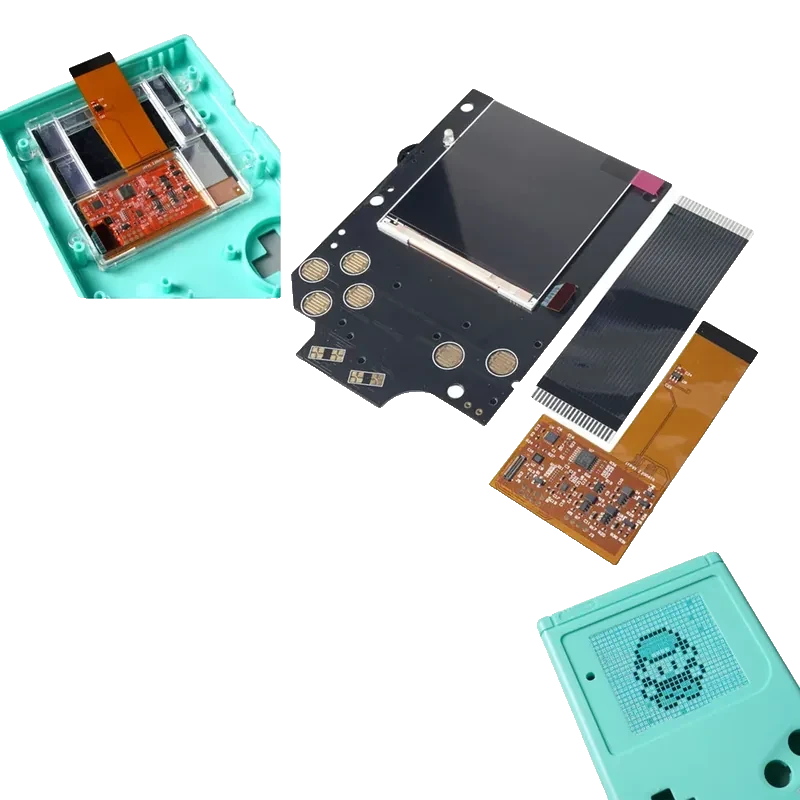 Retro Pixel DMG gaming handheld