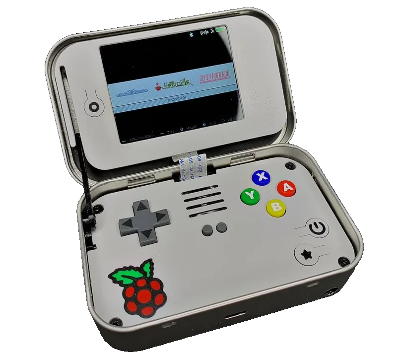 MintyPi gaming handheld