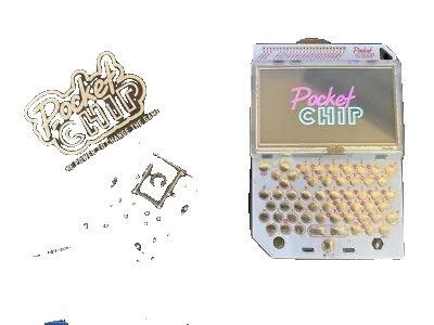 Pocket C.H.I.P. gaming handheld