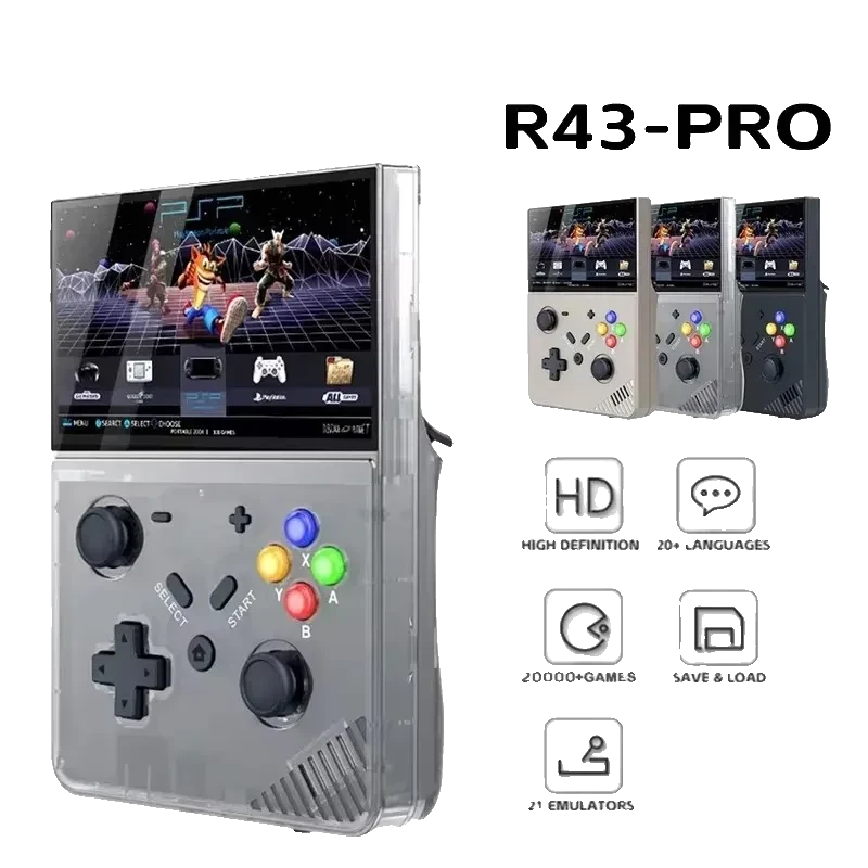 M18 / R43 Pro gaming handheld
